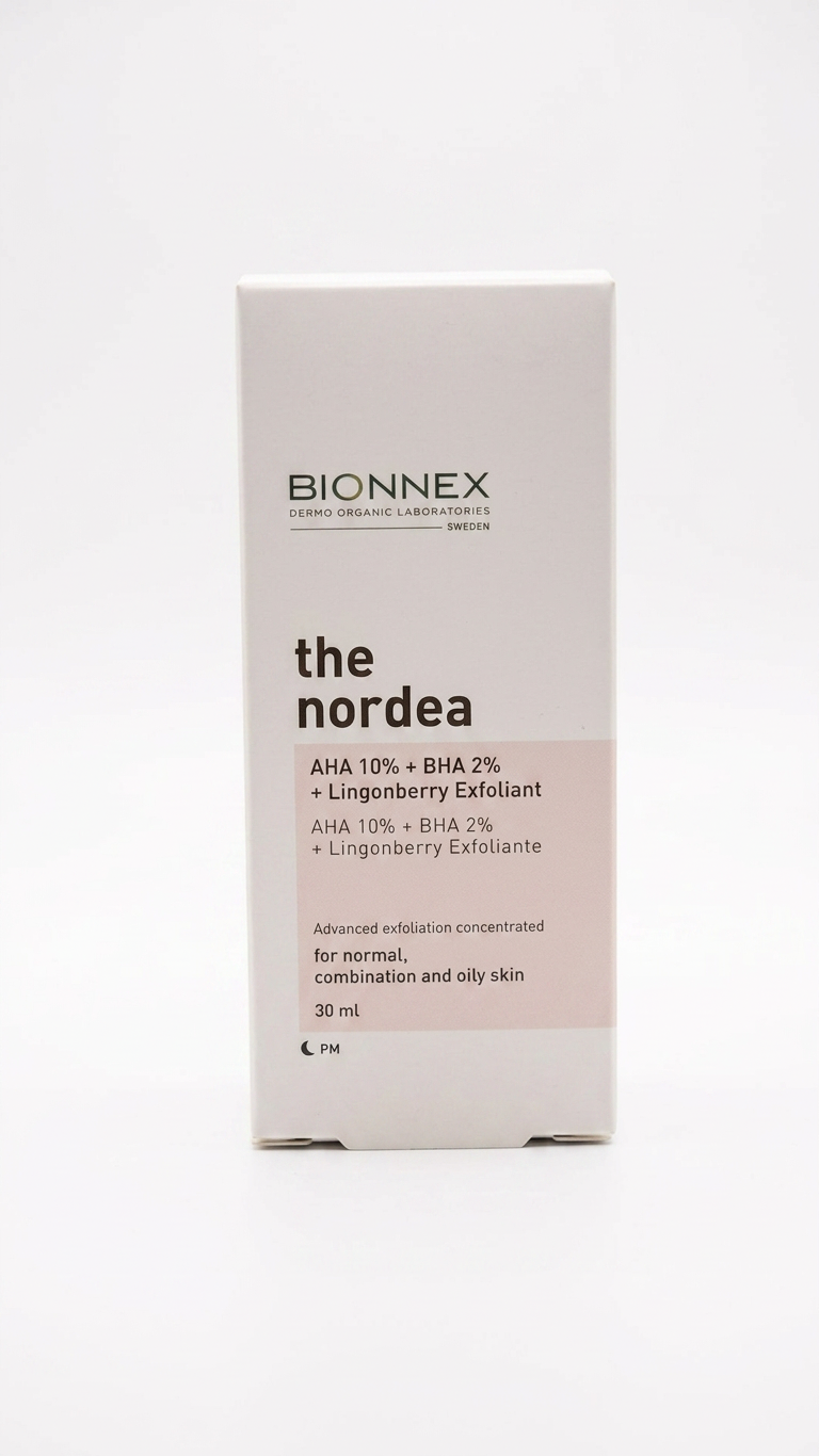 BIONNEX THE NORDEA AHA 10% AND BHA 2% SERUM 30ML.