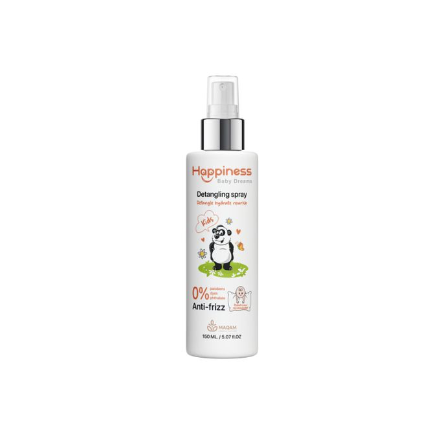 HAPPINESS KIDS DETANGL HAIR SPRAY ANTI-FRIZZ 150ML